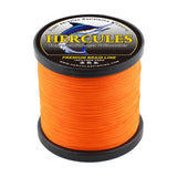 HERCULES Orange fade free fishing line 4 Strands 6LB-100LB PE Braided Fishing Line
