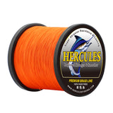 HERCULES Orange Fade Free Fishing Line 8 Strands 10LB-120LB PE Braided Fishing Line