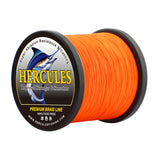 HERCULES Orange Fade Free Fishing Line 8 Strands 10LB-120LB PE Braided Fishing Line