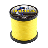 HERCULES Yellow Fade Free Fishing Line 8 Strands 10LB-120LB PE Braided Fishing Line