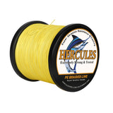 500M 547Yds Yellow 10lb-420lb HERCULES PE Braided Fishing Line 12 Strands
