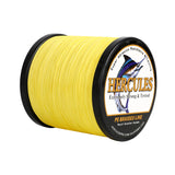 500M 547Yds Yellow 6lb-100lb HERCULES PE Braided Fishing Line 4 Strands
