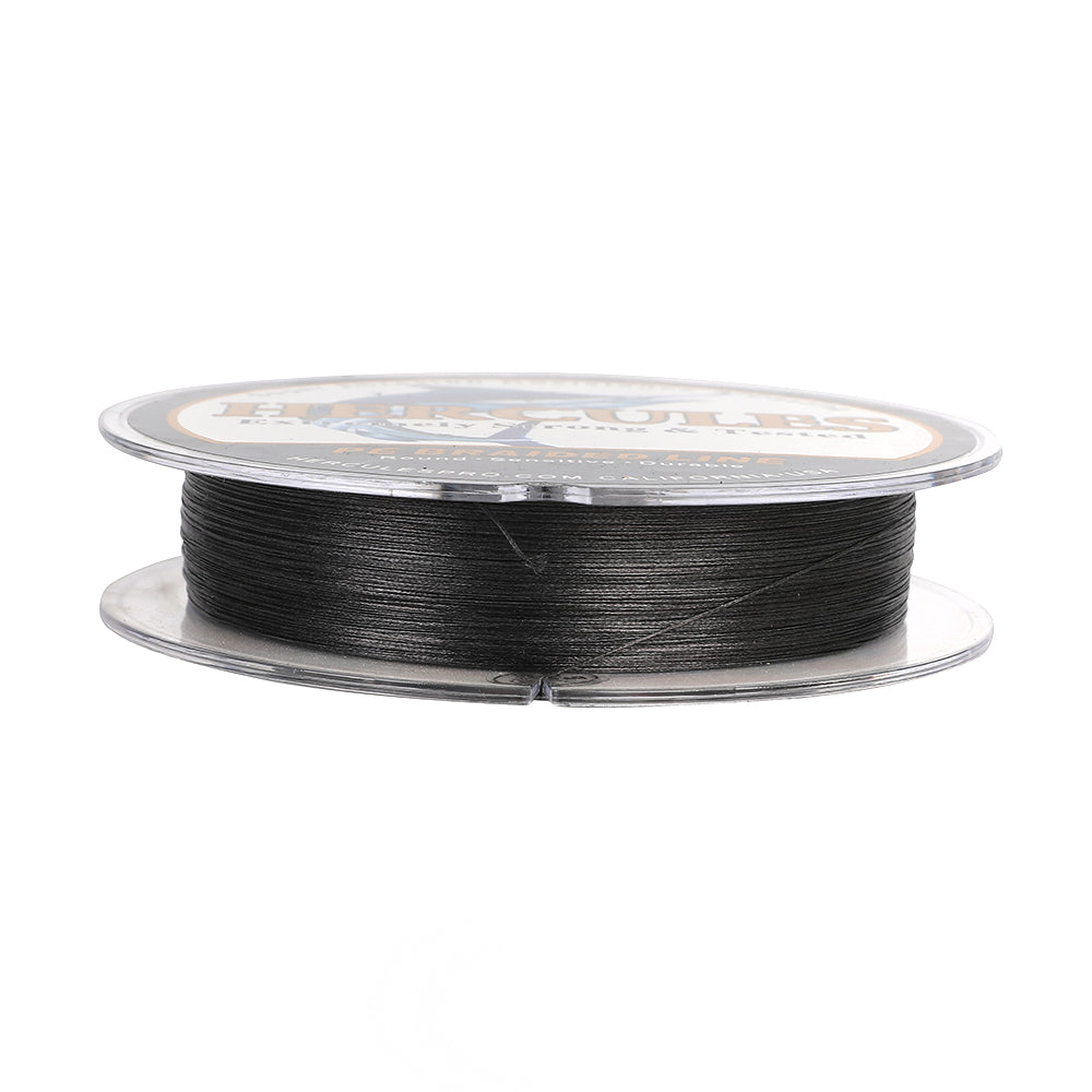 100M 109Yds Black 10lb-420lb HERCULES PE Braided Fishing Line 12 Strands