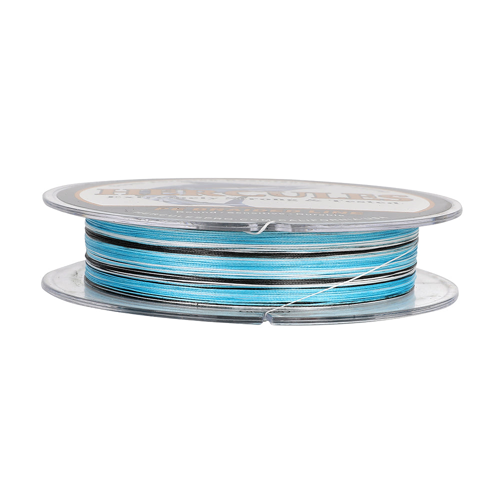 100M 109Yds Camo Blue 10lb-420lb HERCULES PE Braided Fishing Line 12 Strands