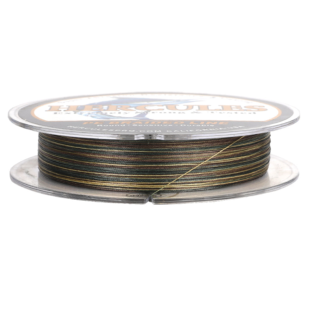 100M 109Yds Camouflage 10lb-420lb HERCULES PE Braided Fishing Line 12 Strands