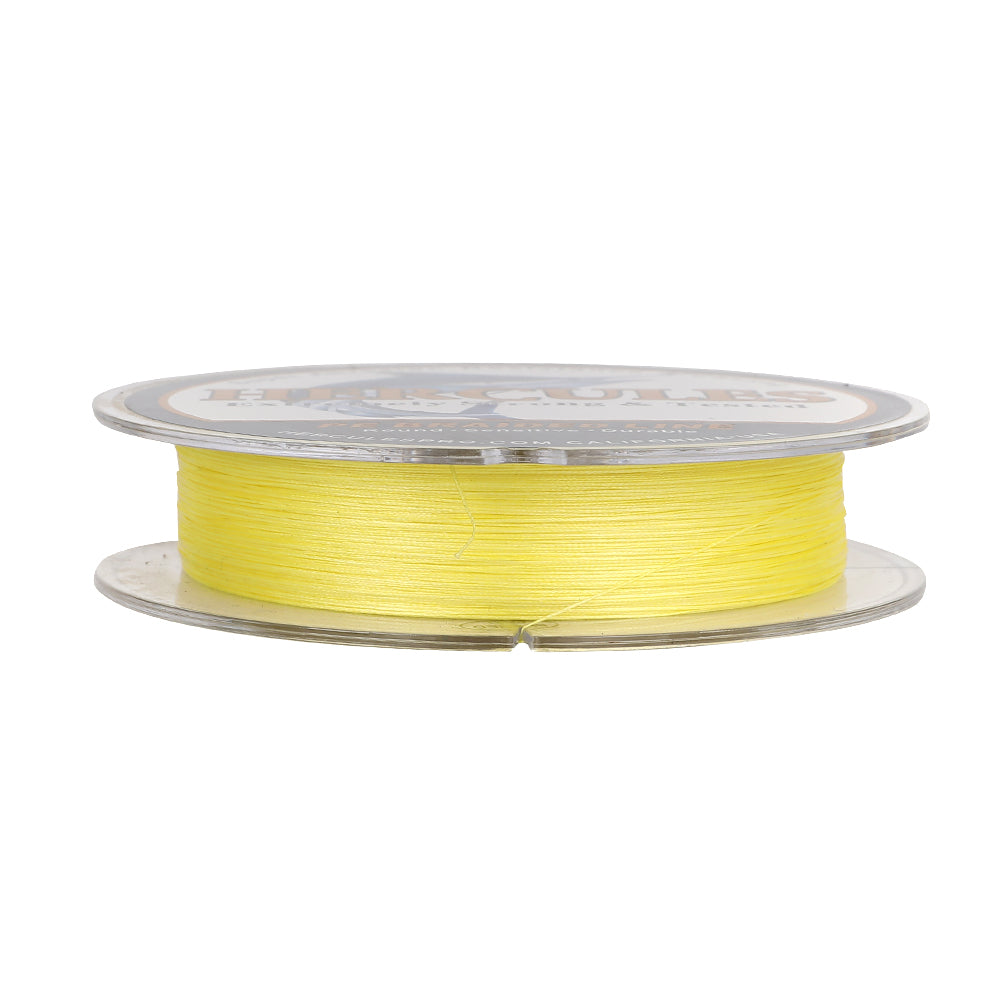 100M 109Yds Yellow 10lb-420lb HERCULES PE Braided Fishing Line 12 Strands