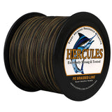 500M 547Yds Camouflage 10lb-420lb HERCULES PE Braided Fishing Line 12 Strands