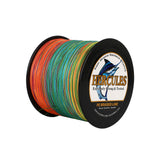 1000M 1094Yds Multicolor 10lb-420lb HERCULES PE Braided Fishing Line 12 Strands