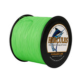 1000M 1094Yds Fluo Green 10lb-420lb HERCULES PE Braided Fishing Line 12 Strands