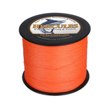 1000M 1094Yds Orange 10lb-420lb HERCULES PE Braided Fishing Line 12 Strands