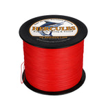 1000M 1094Yds Red 10lb-420lb HERCULES PE Braided Fishing Line 12 Strands
