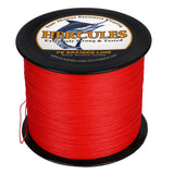 500M 547Yds Red 10lb-420lb HERCULES PE Braided Fishing Line 12 Strands