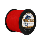1000M 1094Yds Red 10lb-420lb HERCULES PE Braided Fishing Line 12 Strands