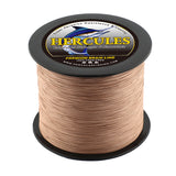 HERCULES Brown Fade Free Fishing Line 8 Strands 10LB-120LB PE Braided Fishing Line