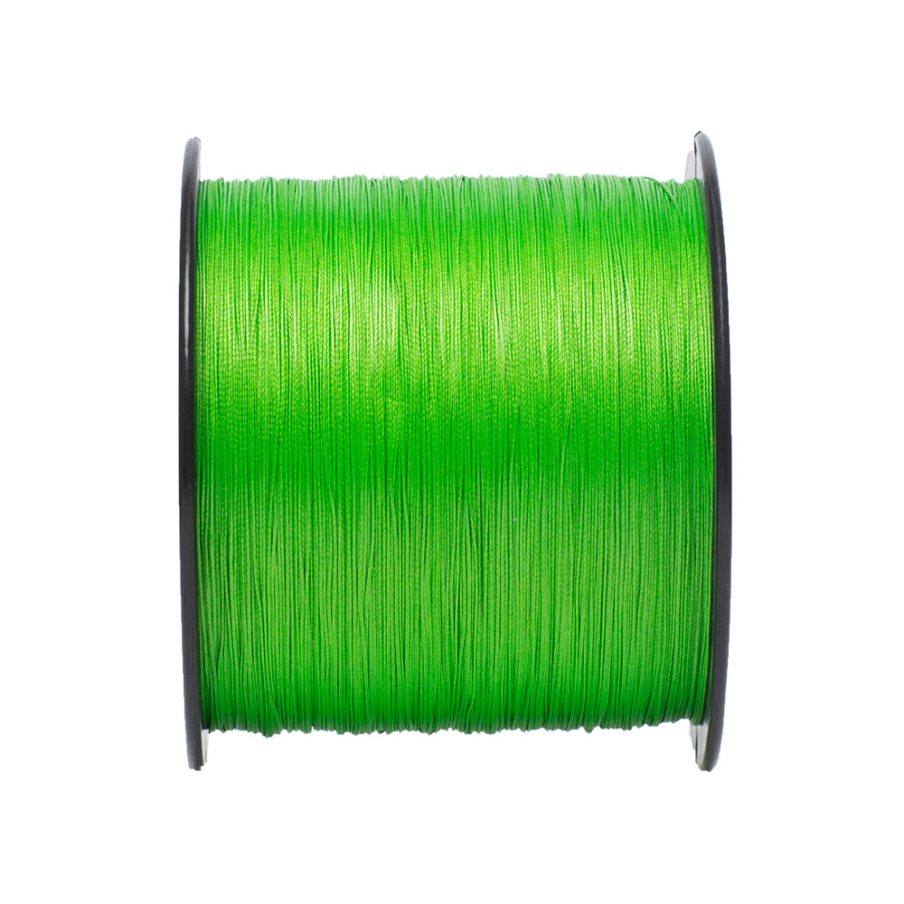 HERCULES Fluo Green Fade Free Fishing Line 8 Strands 10LB-120LB PE Braided Fishing Line