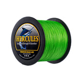 HERCULES Fluo Green Fade Free Fishing Line 8 Strands 10LB-120LB PE Braided Fishing Line