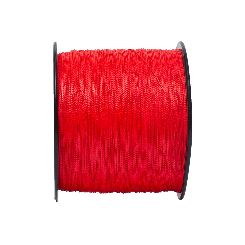 HERCULES Red fade free fishing line 4 Strands 6LB-100LB PE Braided Fishing Line