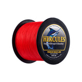 HERCULES Red Fade Free Fishing Line 8 Strands 10LB-120LB PE Braided Fishing Line