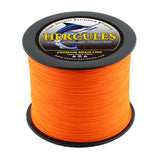 HERCULES Orange fade free fishing line 4 Strands 6LB-100LB PE Braided Fishing Line
