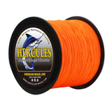 HERCULES Orange fade free fishing line 4 Strands 6LB-100LB PE Braided Fishing Line