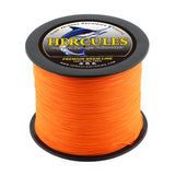 HERCULES Orange Fade Free Fishing Line 8 Strands 10LB-120LB PE Braided Fishing Line