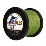 1000M 1094Yds Army Green 10lb-420lb HERCULES PE Braided Fishing Line 12 Strands