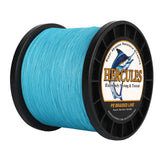 1000M 1094Yds Blue 10lb-420lb HERCULES PE Braided Fishing Line 12 Strands