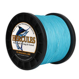 1000M 1094Yds Blue 10lb-420lb HERCULES PE Braided Fishing Line 12 Strands