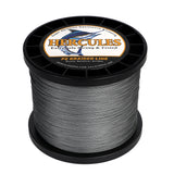 1000M 1094Yds Grey 10lb-420lb HERCULES PE Braided Fishing Line 12 Strands
