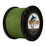 1000M 1094Yds Army Green 10lb-420lb HERCULES PE Braided Fishing Line 12 Strands