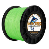1000M 1094Yds Fluo Green 10lb-420lb HERCULES PE Braided Fishing Line 12 Strands