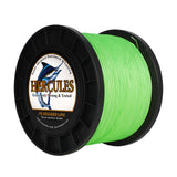 1000M 1094Yds Fluo Green 10lb-420lb HERCULES PE Braided Fishing Line 12 Strands