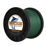 1500M 1640Yds Green 10lb-420lb HERCULES PE Braided Fishing Line 12 Strands