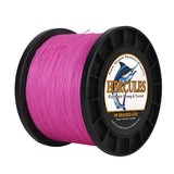 1000M 1094Yds Pink 10lb-420lb HERCULES PE Braided Fishing Line 12 Strands