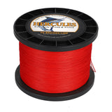 1000M 1094Yds Red 10lb-420lb HERCULES PE Braided Fishing Line 12 Strands