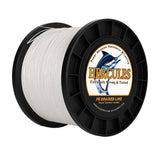 1500M 1640Yds White 10lb-420lb HERCULES PE Braided Fishing Line 12 Strands