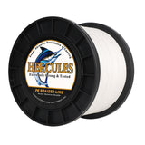 1500M 1640Yds White 10lb-420lb HERCULES PE Braided Fishing Line 12 Strands