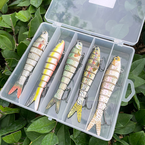 HERCULES Multi Jointed Swimbaits Fishing Lures Slow Sinking Bionic Lur – HERCULES Fishing