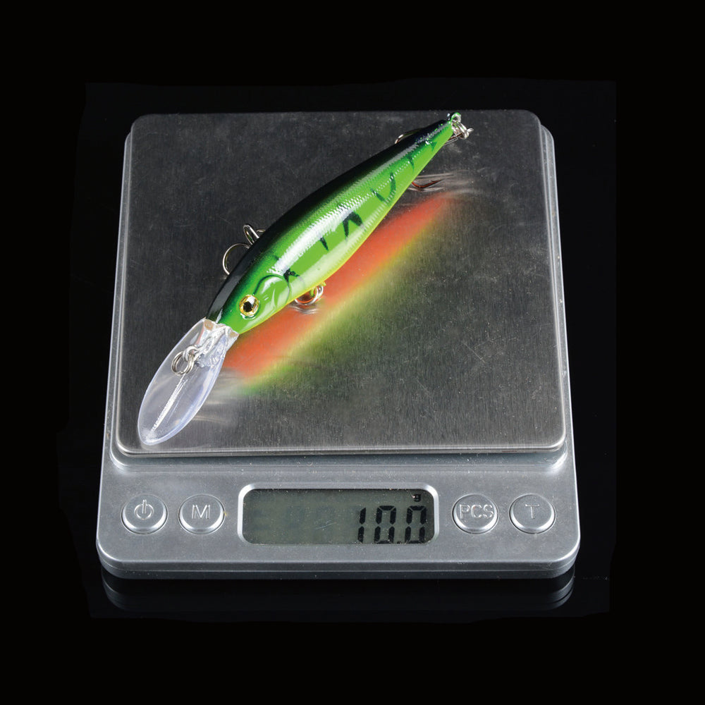 HERCULES Shallow Deep Diving Swimbait Minnow Fishing Lures(pack of 10)
