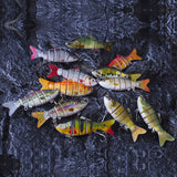 HERCULES Multi Jointed Swimbaits Fishing Lures 6-Jointed Baits