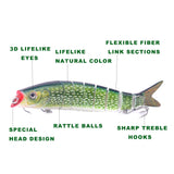 HERCULES Multi Jointed 8-Jointed Swimbaits Sinking Lures