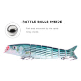 HERCULES Multi Jointed 8-Jointed Swimbaits Sinking Lures