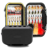 HERCULES Fly Fishing Flies Kit, Pack of 70 pcs, Dry Flies