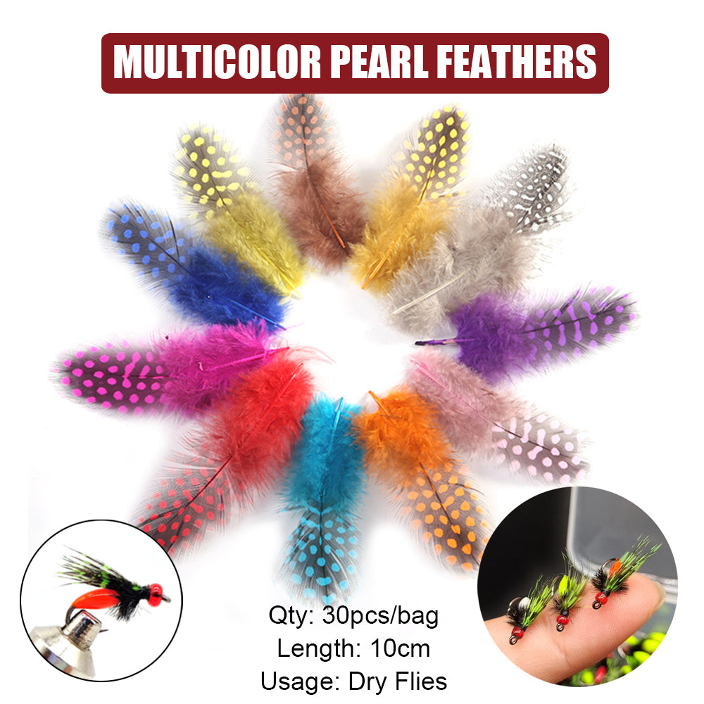 Fly Tying Material Set Feather and Dubbing Starter Kit