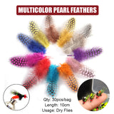 Fly Tying Material Set Feather and Dubbing Starter Kit