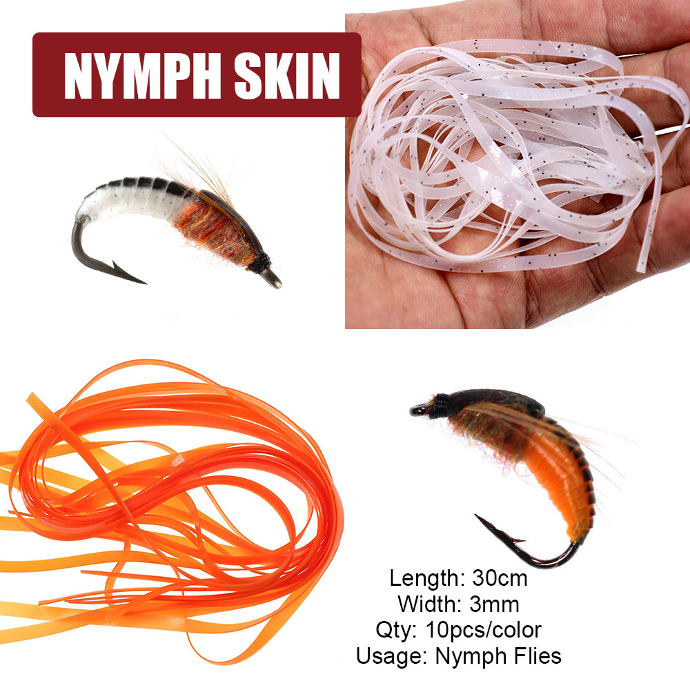 Fly Tying Material Set Feather and Dubbing Starter Kit