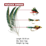 Fly Tying Material Set Feather and Dubbing Starter Kit