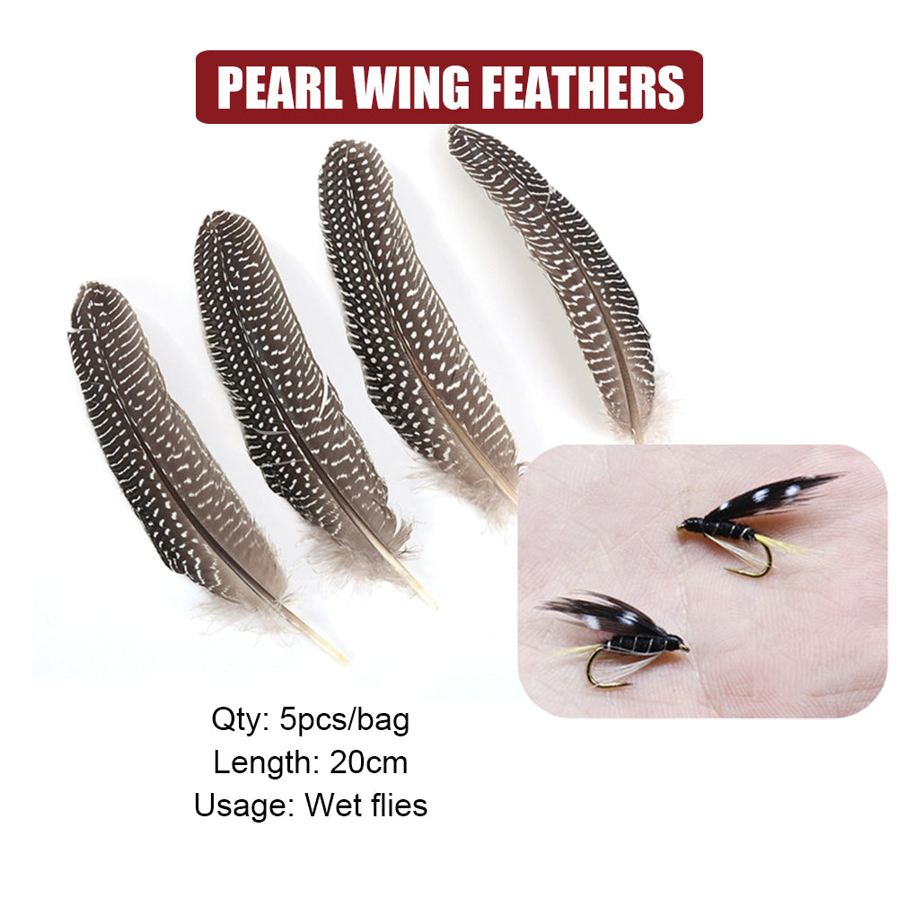 Fly Tying Material Set Feather and Dubbing Starter Kit