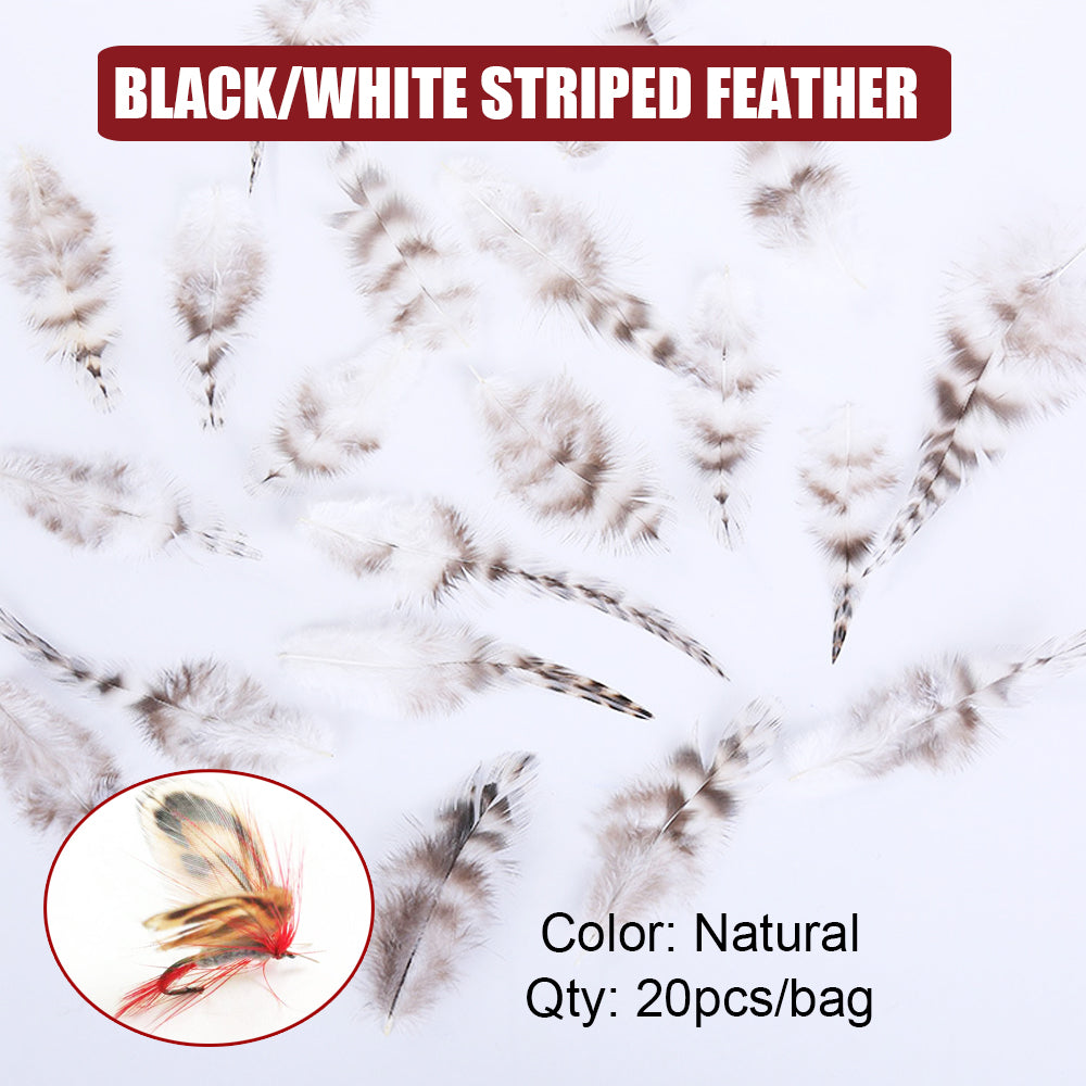 Fly Tying Material Set Feather and Dubbing Starter Kit