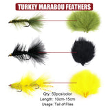 Fly Tying Material Set Feather and Dubbing Starter Kit